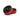 PRO Styrbånd Pursuit Team Black / Red fade PU / 3mm
