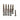 PRO Missile Evo Bolt Set M6X45mm Countersunk Stainless