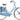 Gazelle Classic 3 Gear cykel i Java Blue farve, set fra siden med fokus på det stilfulde design og de tre gear.