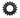 Shimano Nexus gearhjul sort 23T