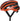 Cykelhjelm Abus Airbreaker Shrimp Orange - En orange cykelhjelm med moderne design og ventilationshuller.