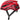 Cykelhjelm Abus StormChaser Blaze Red på en hvid baggrund, viser hjelmens aerodynamiske design og røde farve.