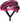 Cykelhjelm Abus Airbreaker i fuchsia pink, set fra siden med aerodynamisk design og ventilationsåbninger.