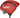 Cykelhjelm Abus GameChanger TT Blaze Red: En rød, aerodynamisk cykelhjelm med glat overflade og ventilationsåbninger.