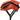 Cykelhjelm Abus GameChanger i farven shrimp orange, med aerodynamisk design og ventilationsåbninger.
