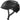 Sort cykelhjelm med glat overflade og justerbar rem, produktnavn: Purl Y Ace Velvet Black.