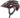 Billede af Abus Moventor 2.0 cykelhjelm i farven wildberry red, set fra siden med ventilationshuller.
