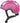 Børnehjelm i skinnende pink med justerbar rem, produktnavn: Hjelm Skurb Kid Shiny Pink.
