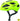 Cykelhjelm Abus Macator MIPS i neon gul farve, set fra siden med ventilationshuller og justerbar rem.