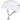 Hvid cykelhjelm "Hjelm Hud Y Pure White" med minimalistisk design og ventilationshuller.