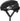 Cykelhjelm Abus Airbreaker i skinnende sort, set fra siden med aerodynamisk design og ventilationshuller.