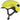 Cykelhjelm Abus Hud-Y Signal Yellow: En gul cykelhjelm fra Abus med moderne design og ventilation.