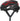 Cykelhjelm Abus Airbreaker Black Red: Sort og rød cykelhjelm fra Abus med aerodynamisk design og ventilationshuller.