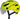 Cykelhjelm Abus Pedelec 2.0 ACE Signal Yellow, en gul cykelhjelm med visir og reflekser, designet til sikker cykling.
