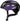 Sort og violet Abus Youn-I 2.0 cykelhjelm med moderne design, perfekt til sikker cykling.