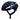 Cykelhjelm Abus Aventor Movistar Team - Billede af en blå og hvid cykelhjelm med Movistar Team logo.