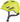 Cykelhjelm Abus Smiley 3.0 Shiny Yellow: En skinnende gul cykelhjelm med ventilationshuller og justerbar rem.